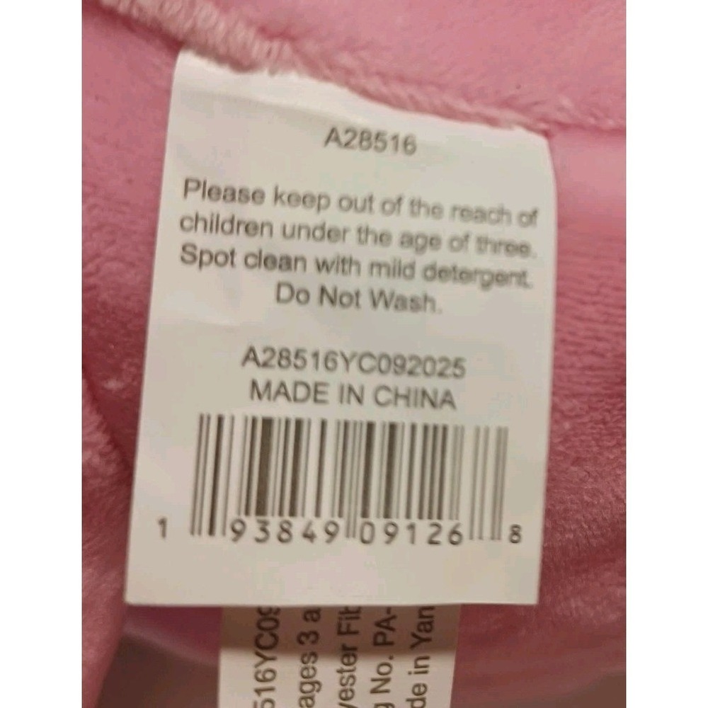 Princess Pink Plush Easter Basket by Ruz, Pink, 7 inches Tall, Plush Plus More - Picture 7 of 13